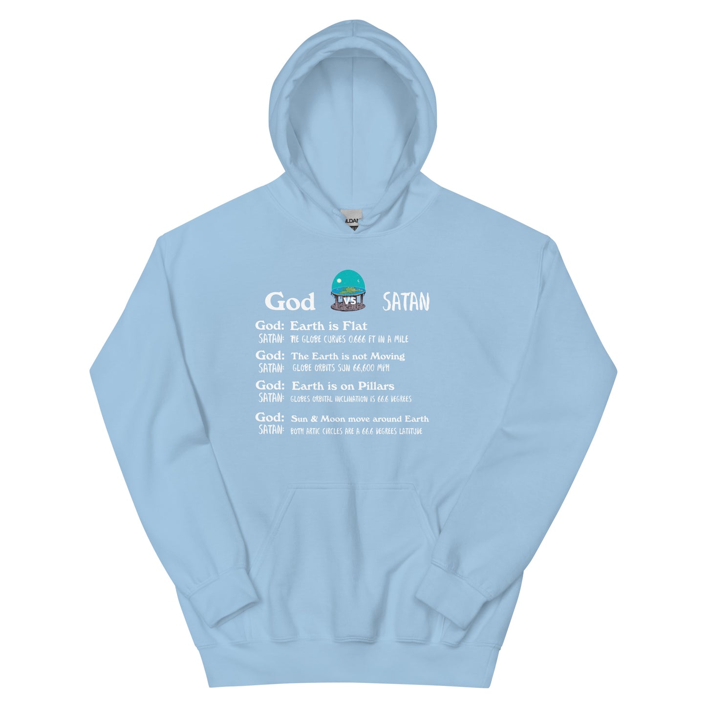 God vs Satan Hoodie