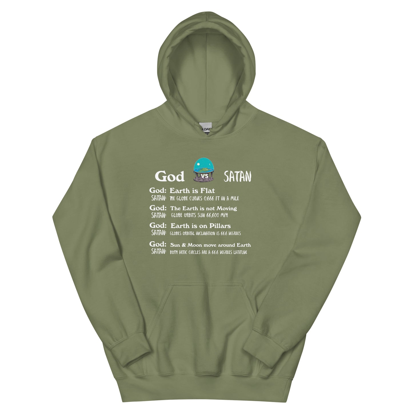 God vs Satan Hoodie