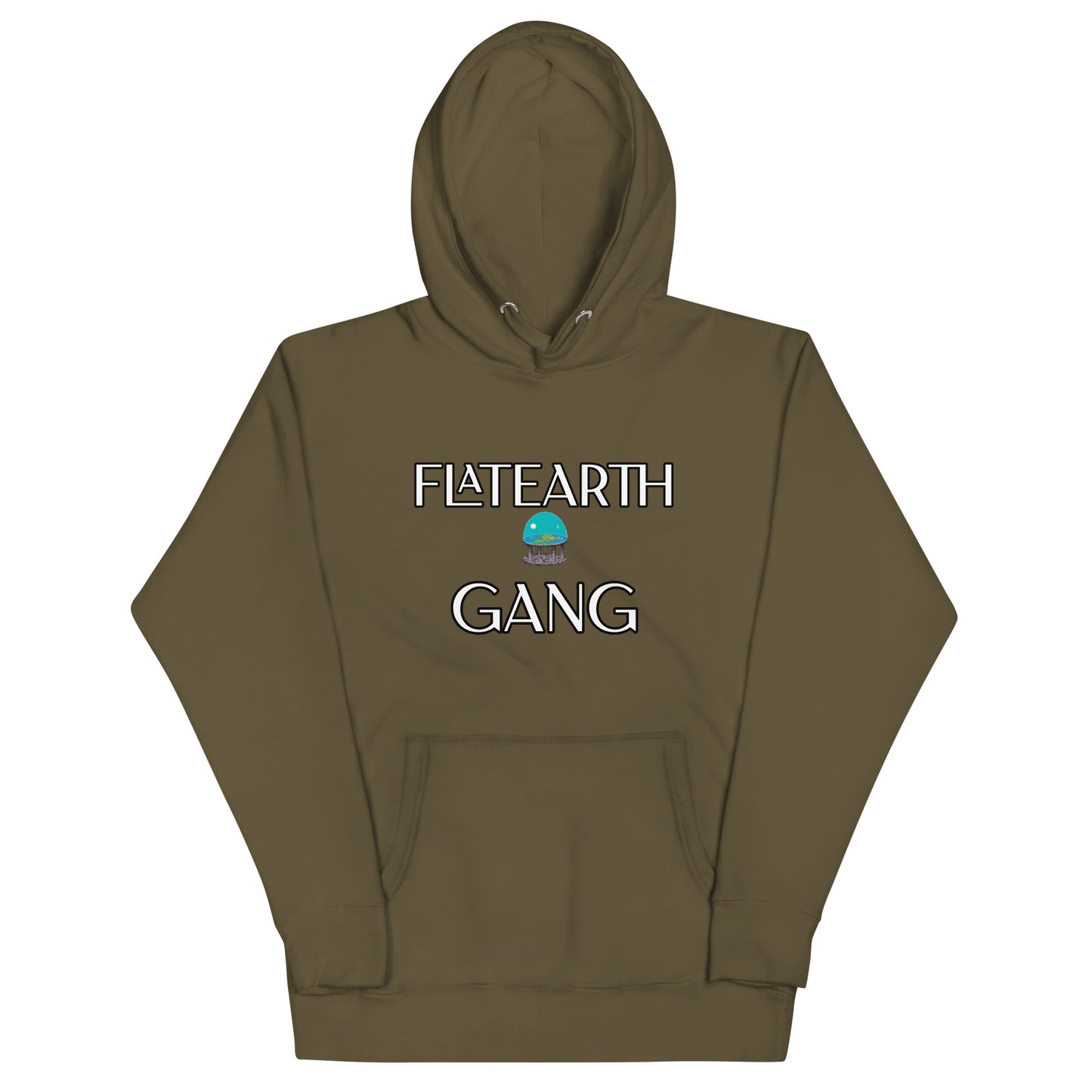 Flat Earth Gang Hoodie