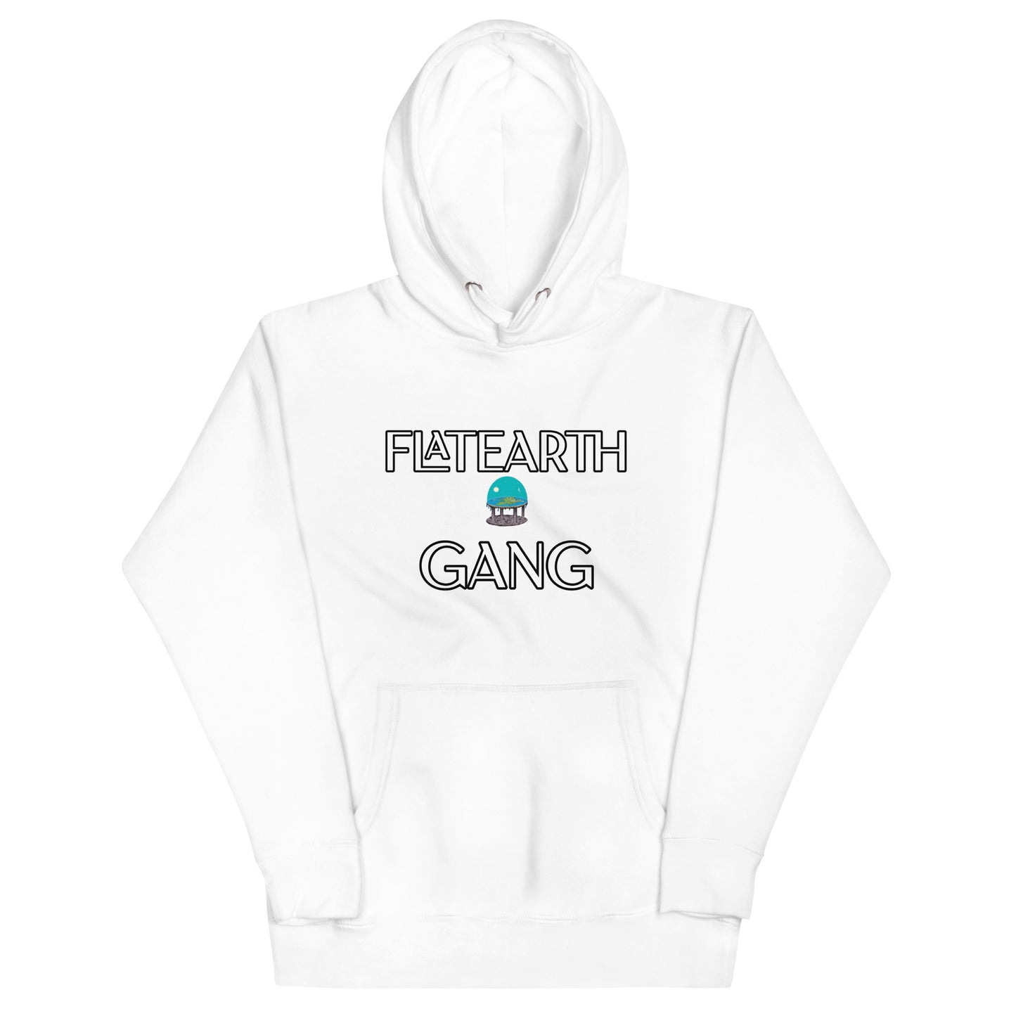 Flat Earth Gang Hoodie