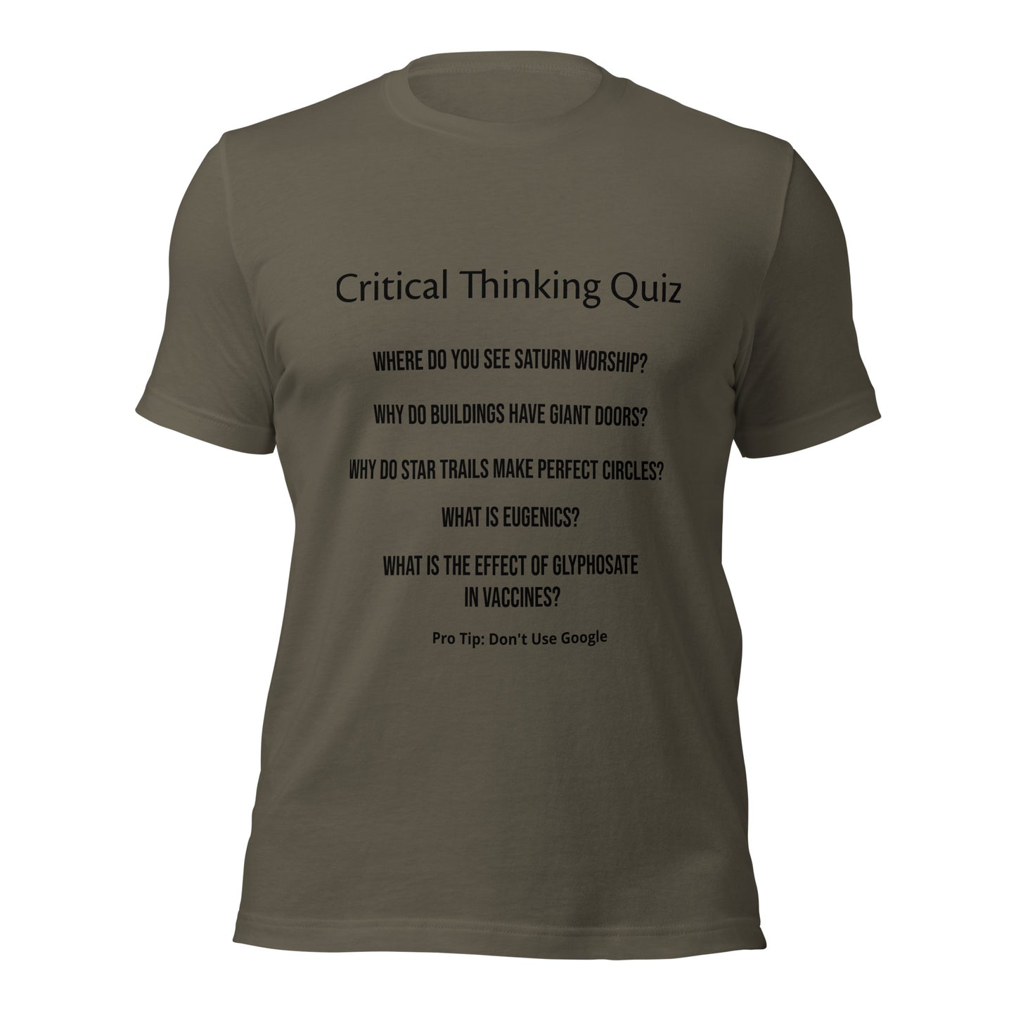 Critical Thinking Quiz #2