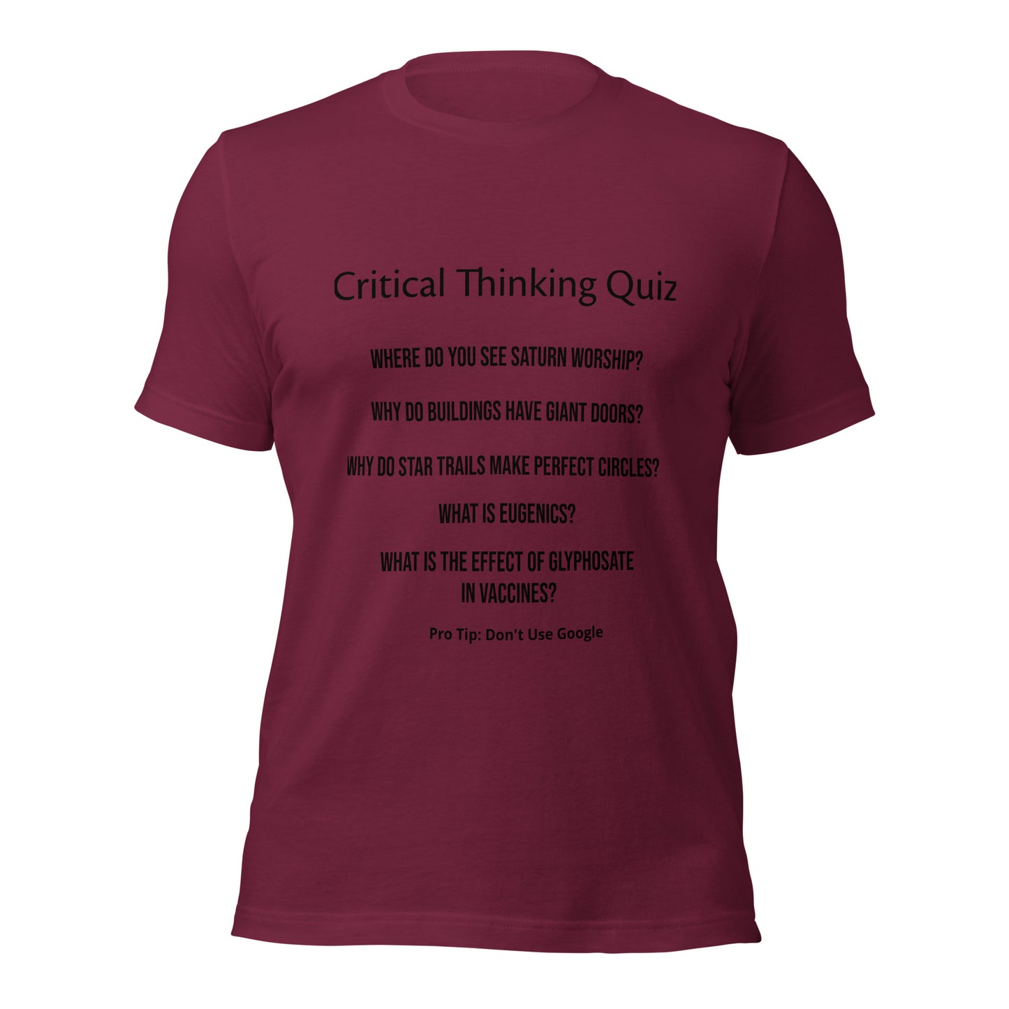 Critical Thinking Quiz #2