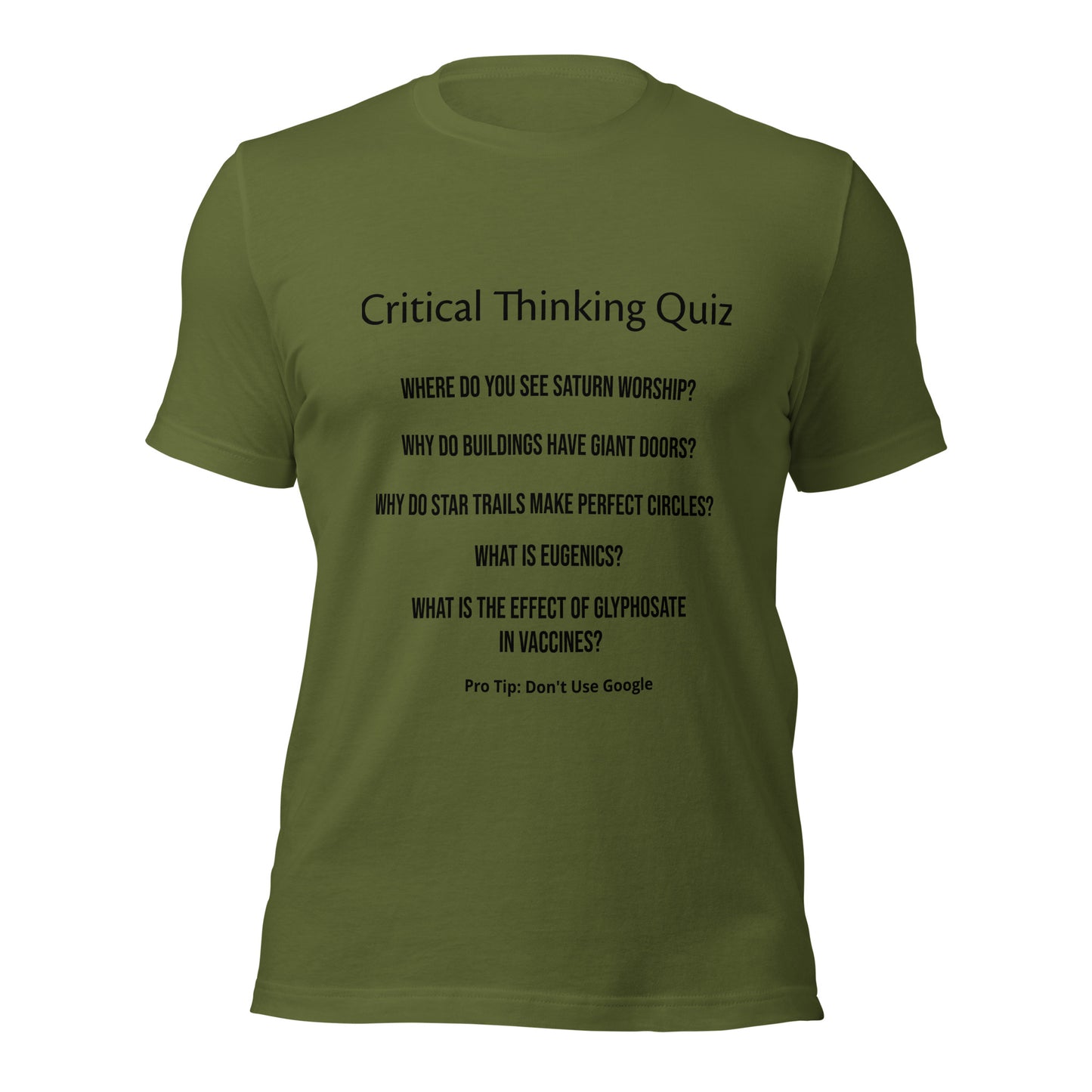 Critical Thinking Quiz #2