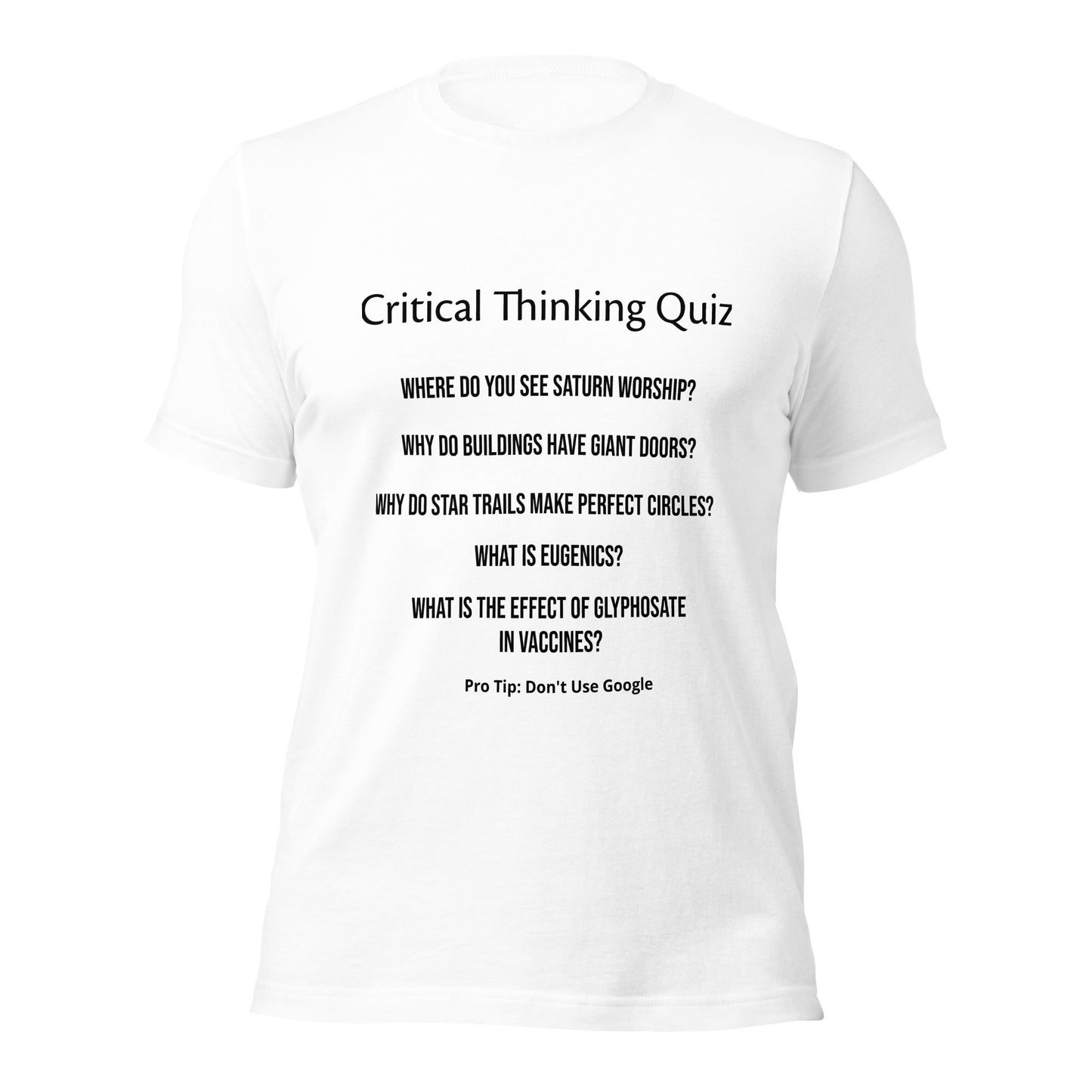 Critical Thinking Quiz #2