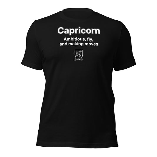 Capricorn - Ambitious, fly, and making moves