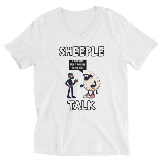 Sheeple Talk News - V-Neck